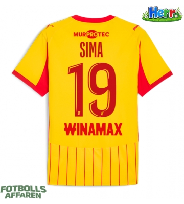RC Lens Abdallah Sima #19 Hemmatröja 2025-26 Kortärmad
